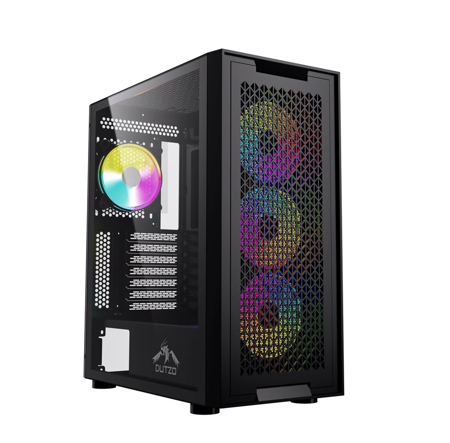 DUTZO pelitietokone - DUTZO Deluxe Spark - RTX 4060 TI / Ryzen 5 5600x / 1 TB SSD / 16 GB RAM - 8048014