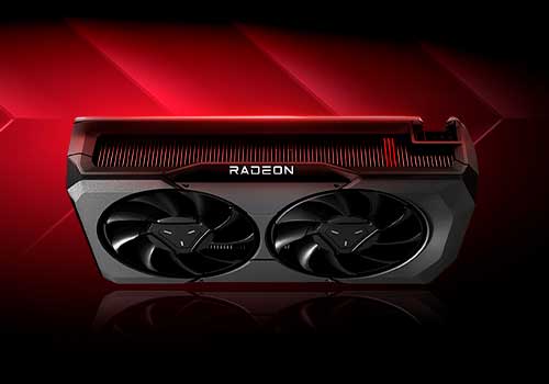 AMD Radeon™ -näytönohjain kahdella tuulettimella