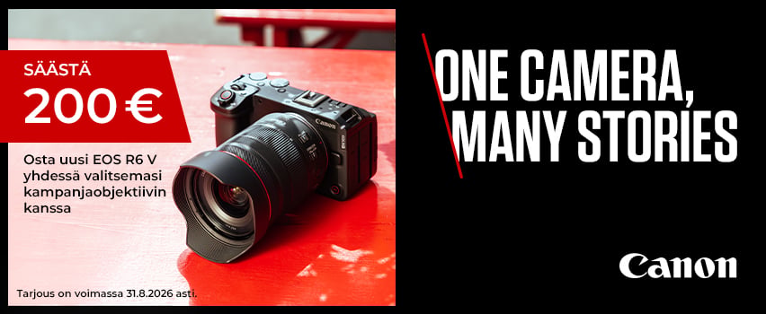 Canon EOS R6 V Lanseeraustarjous - Proshop