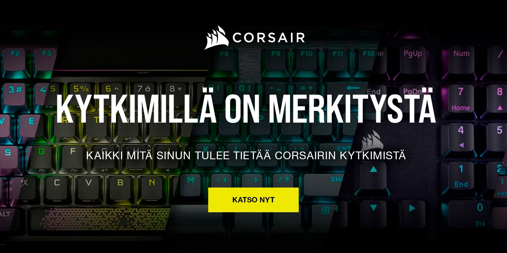 Corsair Kytkimillä On Merkitystä