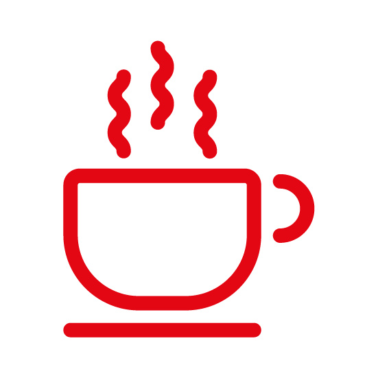 Herkullinen kuppi kahvia