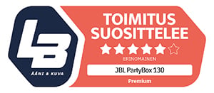 JBL PartyBox 130 - Lyd & Billede - Erinomainen