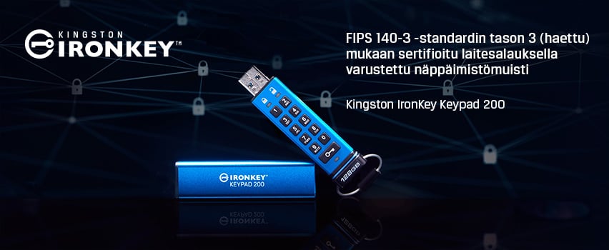 Kingston IronKey Keypad 200 - Proshop