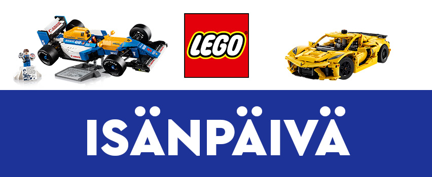 LEGO®-setti isänpäiväksi - Yllätä isäsi LEGO®-sarjalla