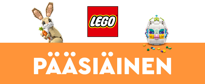 LEGO® Pääsiäinen - Pidätkö narsisseista, pääsiäispupuista, pääsiäismunista ja tipuista?