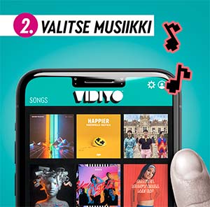VODIYO Choose Music