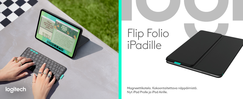 Logitech Flip Folio iPadille - Proshop