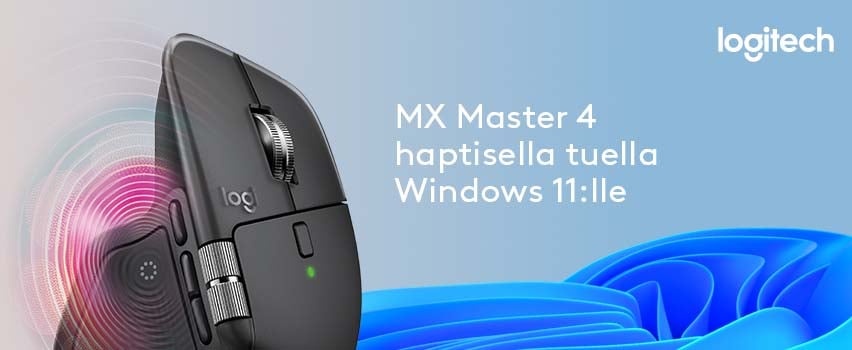 Logitech MX Master 4 haptisella tuella Windows 11:lle - Proshop