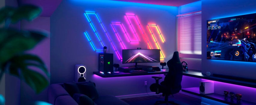 banner: Nanoleaf Lines leafstyle