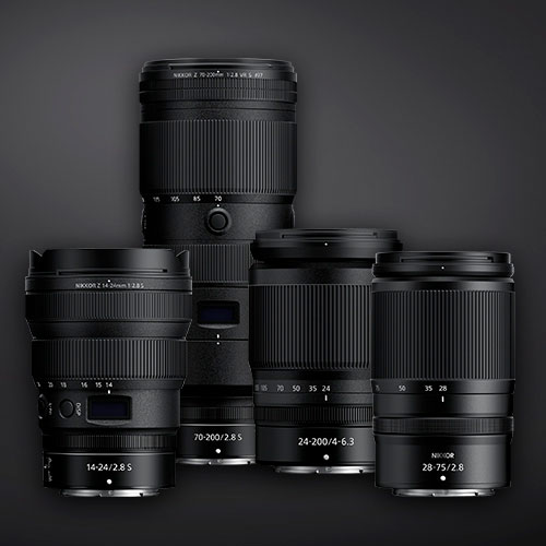 Nikon peilittömät objektiivit