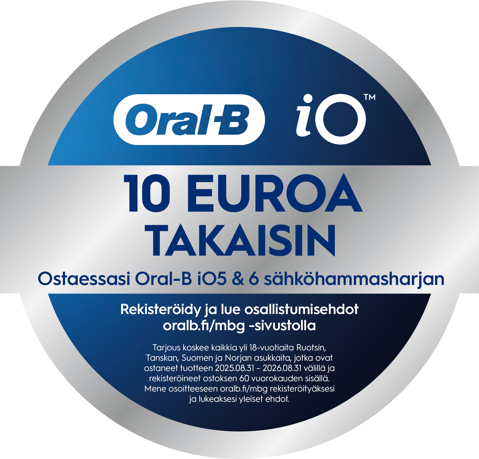 Oral-B cashback