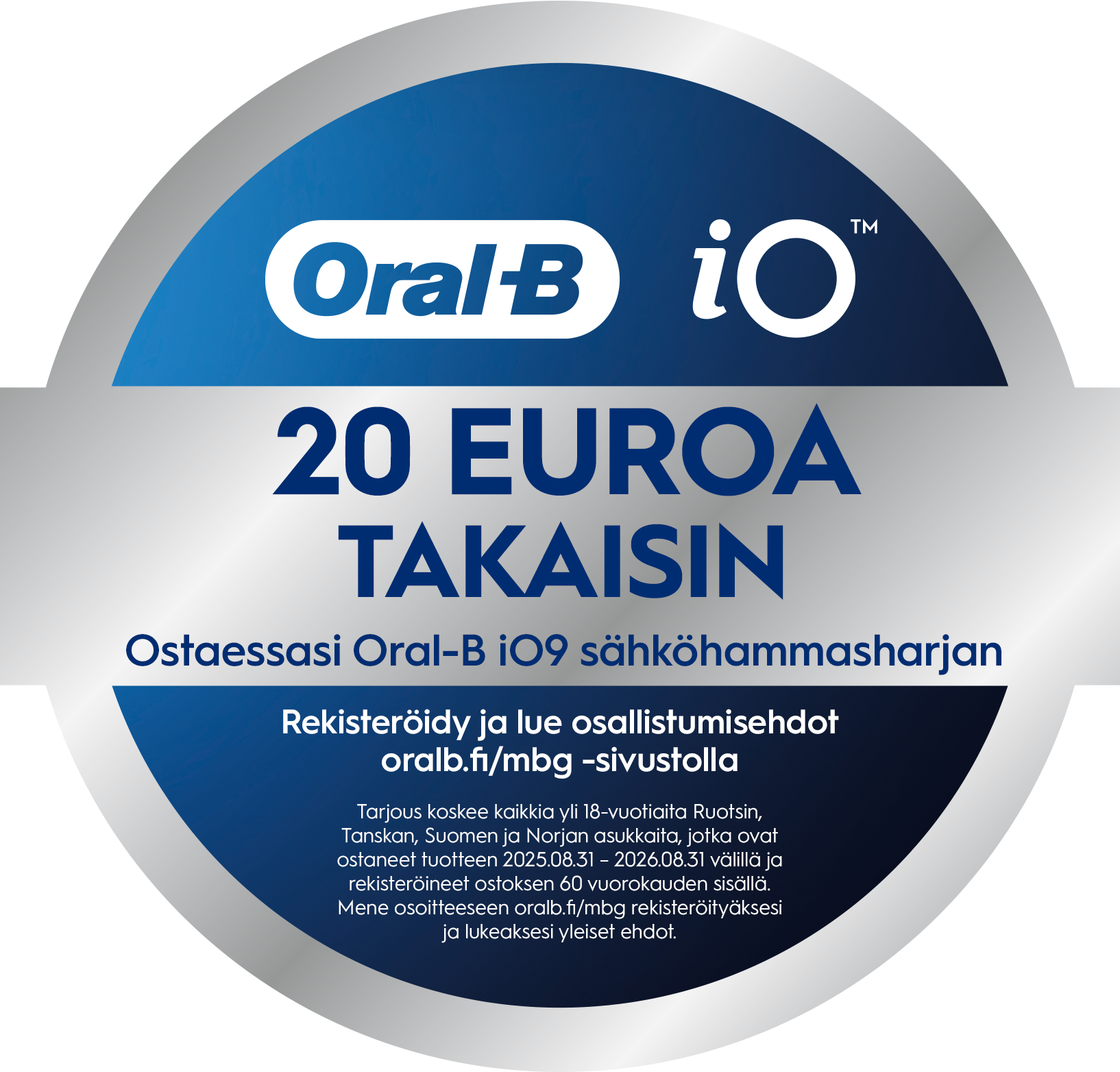 Oral-B cashback