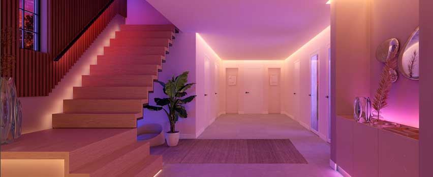 Hue Flux Lightstrip Lifestyle