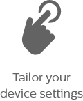 Philips Hue Tailor your device settings