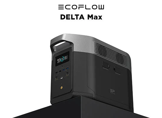 EcoFlow DELTA Max virta-asema – suuri kapasiteetti vaativille laitteille ja varavirtaan
