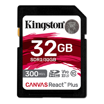 Kingston Canvas React Plus SD Card