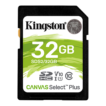 Kingston Canvas Select Plus SD Card