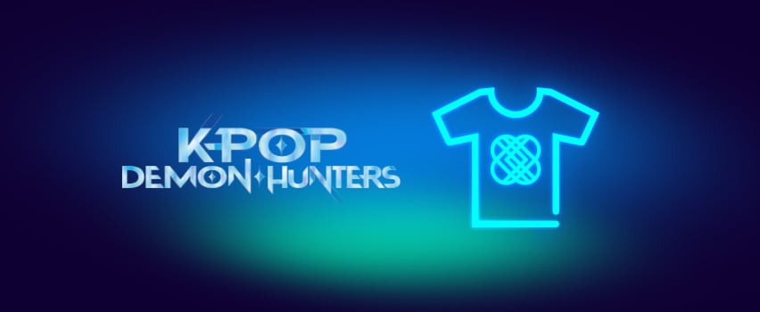K-Pop Demon Hunters vaatteet ja oheistuotteet – viralliset Netflix t-paidat ja vaatteet