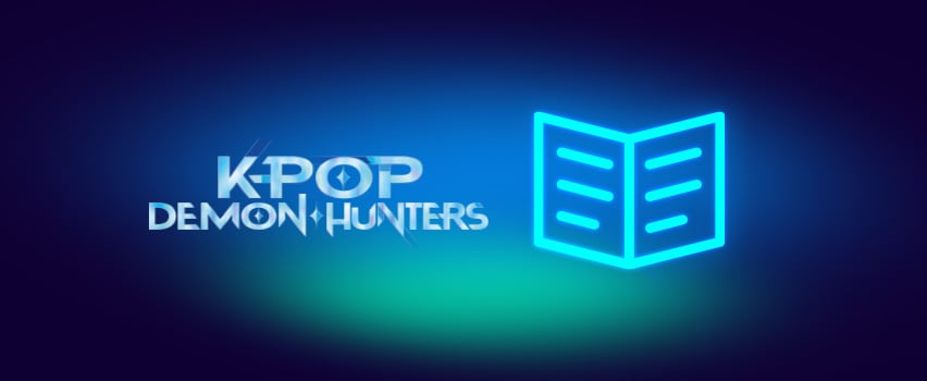 K-Pop Demon Hunters kirjat ja aktiviteettikirjat – virallinen Netflix-oheistuote